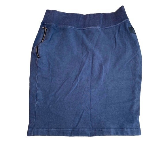 Nike pencil skirt sweat material navy size‎ M - Picture 1 of 7